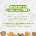 Vicuña Mackenna: REGISTRO DE PODADORES 2024