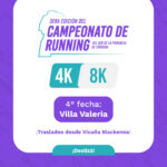 Campeonato de Running: 4° FECHA EN VILLA VALERIA