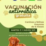 VACUNACIÓN ANTIRRÁBICA GRATUITA