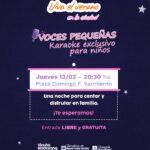 Vicuña Mackenna: TERCERA NOCHE DE KARAOKE – EDICIÓN “VOCES PEQUEÑAS”
