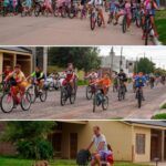 San Basilio: Bicicleteada cierre Curso de Natación 2026