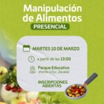Santa Catalina: ¡Nueva edición 2026! Curso de Manipulación de Alimentos