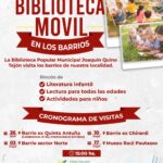 San Basilio: ¡La lectura llega a la puerta de tu casa!