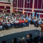 Llaryora finalizó la gira por el departamento Marcos Juárez visitando Guatimozín, Arias y Alejo Ledesma