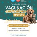 Monte de Los Gauchos: Campaña Anual de vacunación antirrábica gratuita