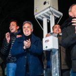Llaryora inauguró la iluminación del primer tramo de la Circunvalación de Río Cuarto