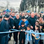 Río Cuarto: Llaryora habilitó 16 cuadras de pavimento y destacó las próximas obras del Parque Alberdi