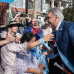 Río Cuarto: Llaryora encabezó los actos por el Día de la Independencia y llamó a la unidad de los argentinos