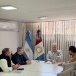 Bulnes: Reunión con el nuevo ministro de cooperativas y mutuales