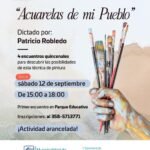 Santa Catalina: Taller «Acuarelas de mi Pueblo»